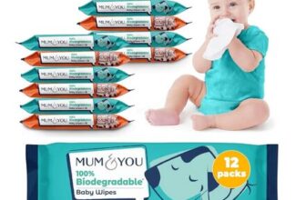 Mum and You Baby Wipes Multipack 672 Biodegradable Wet Wipes
