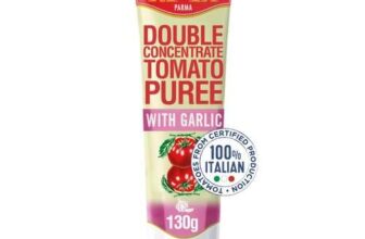 Mutti Tomato Puree with Garlic/Basil (Doppio Concentrato) 130g