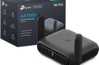 NEW TP-Link TL-WR1512X AX1500Mbps WiFi 6 Travel Router, Dual Band Portable VPN Router