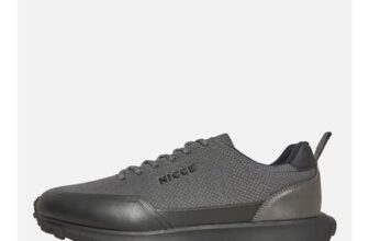 NICCE Mens Sencon Trainers Grey