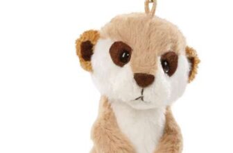 NICI Meerkat Plush Keyring 10cm