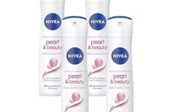 NIVEA Pearl & Beauty Antiperspirant Deodorant Spray 4-Pack