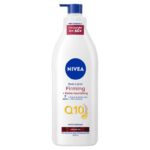 NIVEA Q10 60 Mature Skin Body Lotion 400ml, Nourishing Firming 72hr moisturising Cream for ageing skin ( £3.43 w/max s&s) buy 4 save 5%
