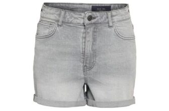 NMMONI HW DNM SHORTS AZ277LG NOOS Shorts Grey by Noisy May