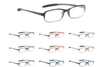 NRDIK ProFlex SpareSpecs Reading Glasses, Lightweight, 10-Pack, Unisex