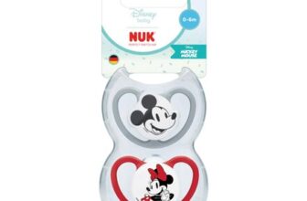 NUK Perfect Match Air Orthodontic Soothers 0-6m Mickey Mouse