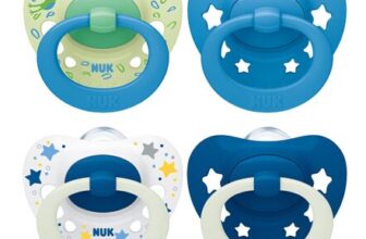 NUK Signature Day & Night Pacifiers, 6-18m, 4-Pack