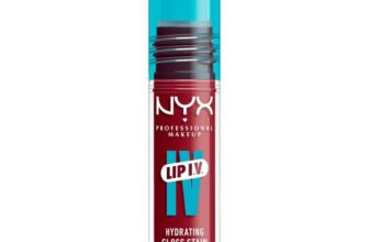 NYX Professional Makeup Lip Gloss and Lip Stain, Lip IV Hydrating Gloss Stain, Up to 12 Hour Hydration – £6.83 S&S
