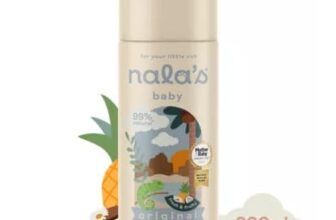 Nalas Baby Body Wash & Shampoo with Oats, Camomile & Hibiscus 200ml