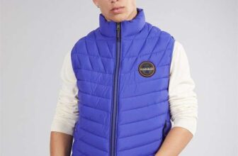 Napapijri Mens Lapaz Padded Gilet Royal Blue – Size XS-2XL