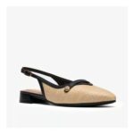 Natalyn Sling Natural Raffia Shoes