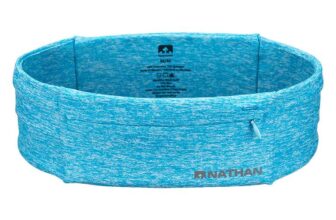 Nathan Zipster Running Belt, black or blue radiance XS, L and XL sizes (Delayed Dispatch)