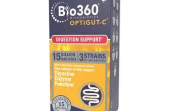 Natures Aid Bio360 OptiGUT-C Powder 15B Probiotics