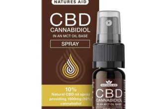 Natures Aid CBD Oil 10% Spray 1000mg S&S £6.95