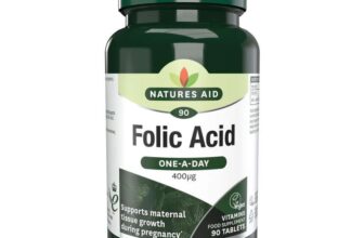 Natures Aid Folic Acid 400mcg 90 Tablets (s&s £2.73)
