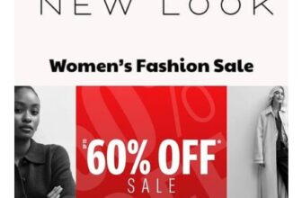 New Look Sale – up to 60% off on Womens Fashion – Selected New Styles