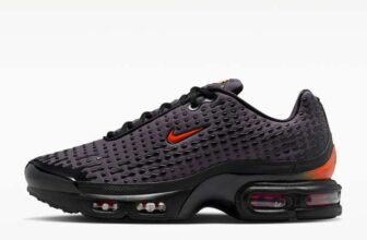 Nike Air Max Plus VII Mens Trainers – Black/Medium Ash/Bright Crimson/Dark Copper