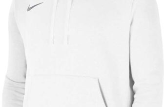 Nike Mens Club Swoosh Hoody Long Sleeve Top – XL – White