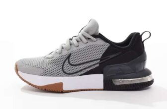 Nike Training Air Max Alpha 6 trainers in grey and black Selected Sizes 5.5 to 11.5 w/code (via app)