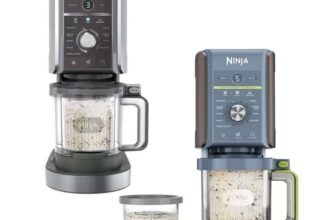 Ninja CREAMi Deluxe 10-in-1 Ice Cream and Frozen Drink Maker – Limited Edition NC501UKND / NC501UK 2 Year Guarantee with code