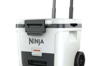 Ninja FB230UKWH FrostVault 28L Wheeled Cooler with Dry Zone, White 5 Year Gurarantee – W/Code via HSD/DFC (Free to Join) – Free C&C