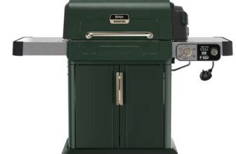 Ninja FlexFlame Gas BBQ & Outdoor Cooking System – Blue & Gold or Green & Gold With Discount For Carers/HSD/Totum/Unidays/EPP