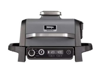 Ninja Woodfire Electric BBQ Grill & Smoker OG701UK – with BLC code