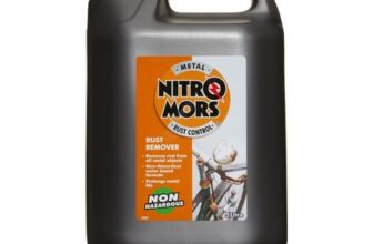 Nitromors Non-Hazardous Rust Remover, Safe on All Metals, 5 L