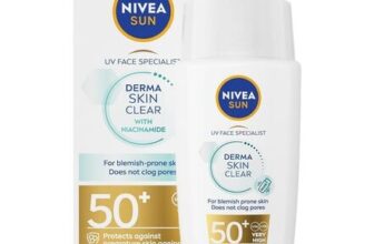 Nivea Sun Derma Face Sunscreen with Anti-Blemish Complex 40ml – SPF50