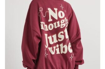 No Thoughts Just Vibes Sweatshirt