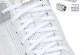 No Tie Elastic Shoelaces with Metal Buckes, 5 Laces (2.5 Pairs) – 8mm