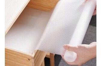 Non-Adhesive EVA Kitchen Shelf Liner, 30×500 Cm, Waterproof