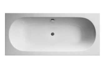 Nuie Eternalite round Double Ended Bath and Leg Set 1700 X 750mm