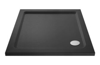Nuie Slate Grey Square Shower Tray 760 X 760mm