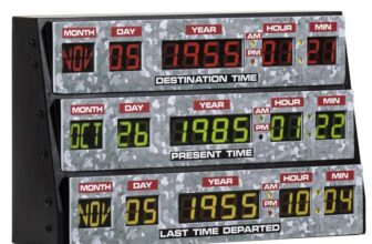 Numskull Back to The Future 3D Lamp Wall Light