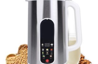 Nut Milk Maker Blender Stainless Steel 1200ml 24-Hour Reservation