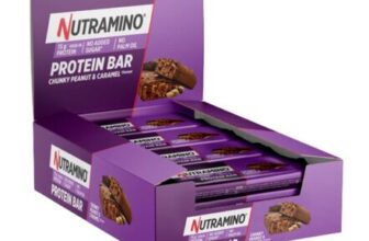 Nutramino Chunky Peanut & Caramel Protein Bar 55g