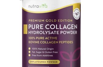 Nutravita Collagen Powder 500g – Premium Gold Standard Bovine (subscription) sold by Nutravita FBA