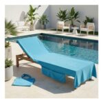 OHS Beach Towel in a Bag Sea Blue
