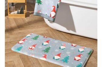 OHS Christmas Gonk Bath Mat