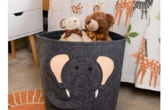 OHS Elephant Felt Storage Basket