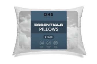 OHS Essentials Medium Support Pillows