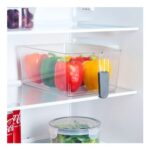 OHS Fridge Storage Tray with Handle – Clear