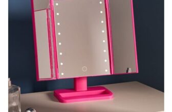 OHS LED 3-Way Vanity Mirror – Hot Pink
