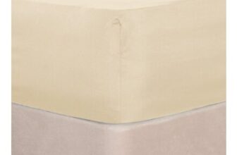 OHS Plain Dyed Fitted Sheet – Ivory