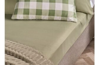 OHS Plain Dyed Fitted Sheet – Sage