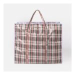 OHS Reusable Checkered Large Storage Bag Multi