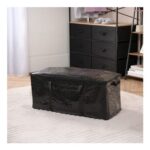 OHS Reusable Extra Large Black Storage Bag – H74cm, L33cm, W36cm