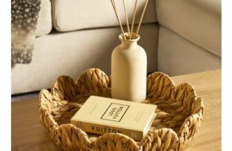 OHS Scalloped Natural Seagrass Tray