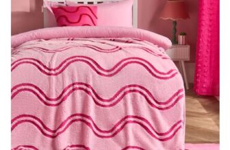 OHS Wave Tufted Fleece Throw
